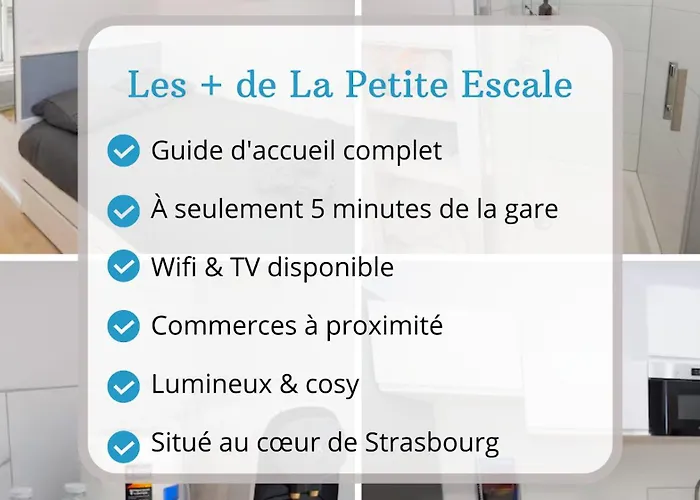 Appartement La Petite Escale - Gare De - Petite France - Commerces à Proximité Strasbourg