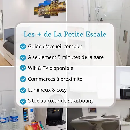Lägenhet La Petite Escale - Gare De - Petite France - Commerces A Proximite Strasbourg
